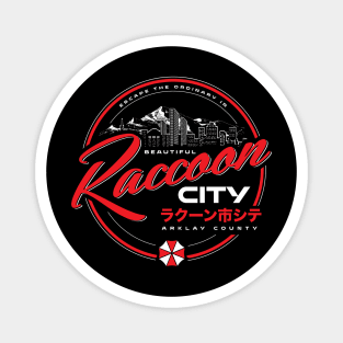 Raccoon City Magnet